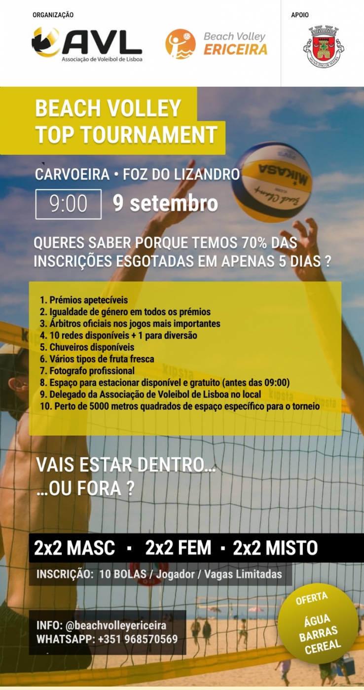 Beach Volley Top Tournament