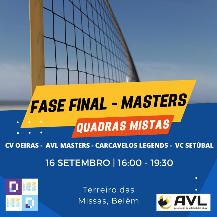 FASE FINAL - MASTERS (Quadras Mistas)