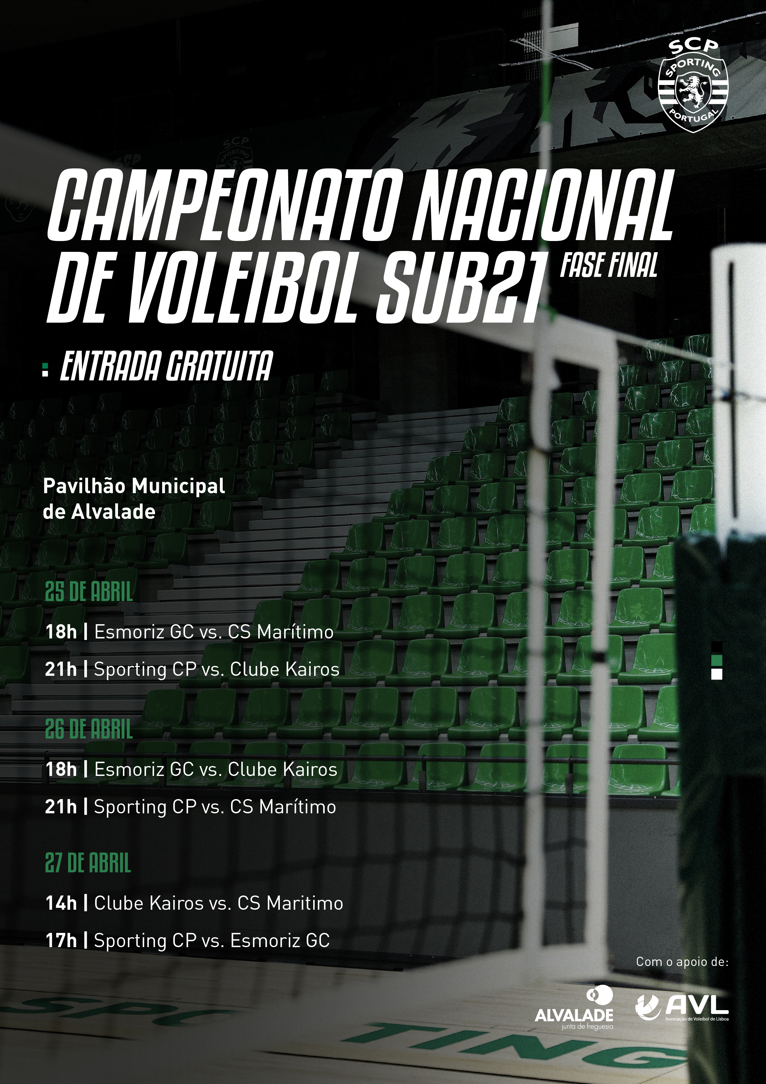 SCP Campeonato Nacional de Voleibol Sub 21 DIGITAL EMAIL e92a1