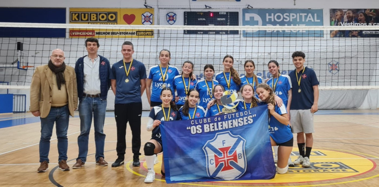 Iniciados Femininos do CF Belenenses sagram-se Campeãs Regionais Divisão C