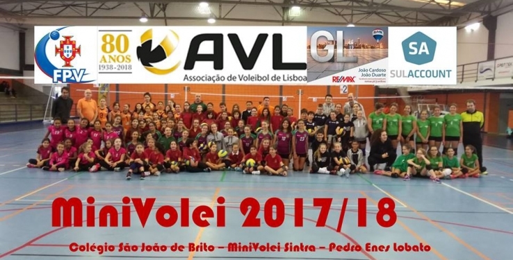 Circuito Regional Minivoleibol AVL "Professor António Martins " 2017/2018- 2º Torneio