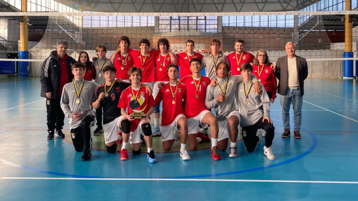Cadetes Masculinos do Sport Lisboa e Benfica são Campeões Regionais