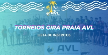 DUPLAS INSCRITAS TORNEIO GIRA PRAIA AVL - 9 de julho