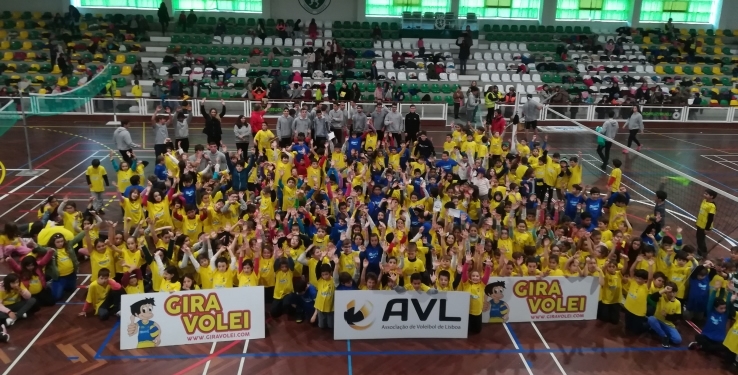 Agrupamento Escolas Samora Correia adere ao projecto Gira Volei