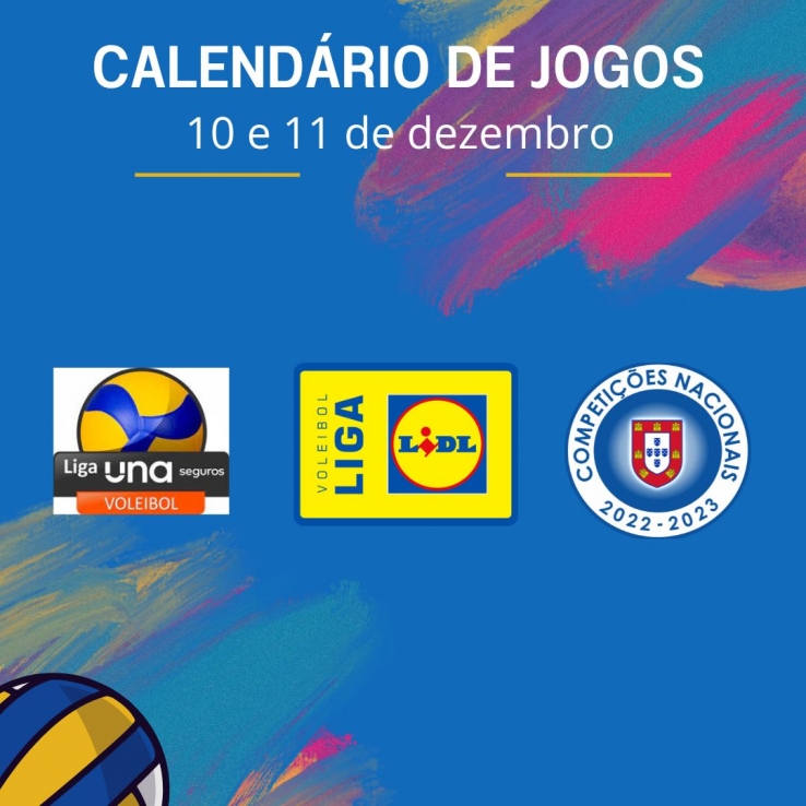 CALENDÁRIO DA SEMANA 10 E 11 DE DEZEMBRO