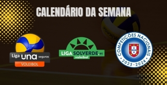 CALENDÁRIO DA SEMANA 18 e 19 de NOVEMBRO