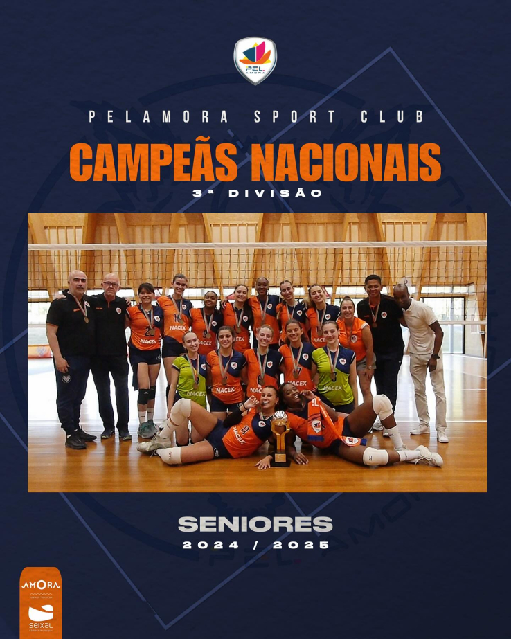 PelAmora sagra-se Campeão Nacional de Seniores Femininos de III Divisão