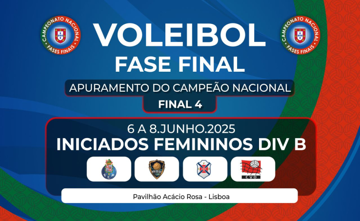 FASE FINAL DE INICIADOS DIVISÃO B FEMININOS
