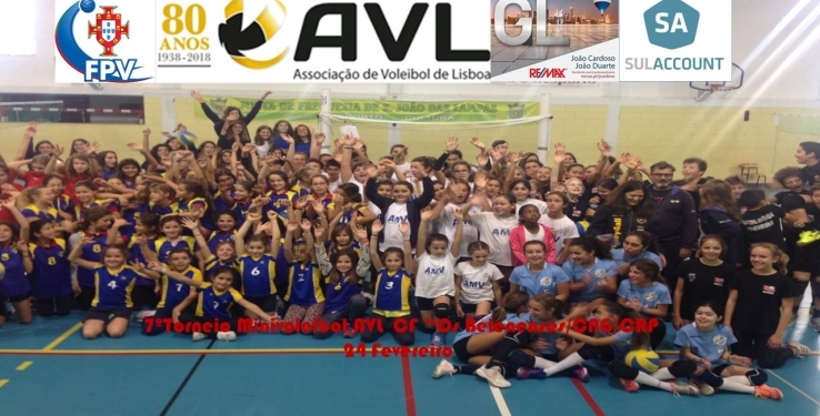 CF "Os Belenenses", Clube Nacional Ginástica e Clube Recreativo Piedense recebem o 7º Torneio Minivoleibol