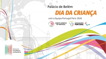 Voleibol presente no Dia Mundial da Criança nos jardins do Palácio de Belém