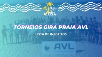 DUPLAS INSCRITAS TORNEIO GIRA PRAIA AVL - 23 DE JULHO