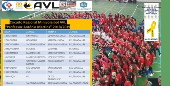Circuito Regional Minivoleibol AVL arranca no dia 13 Outubro
