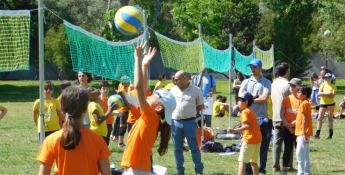 Projecto Gira Volei apresentado no agrupamento escolas pedro jacques em Alverca