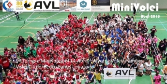 9º Torneio Minivoleibol AVL 14 Abril