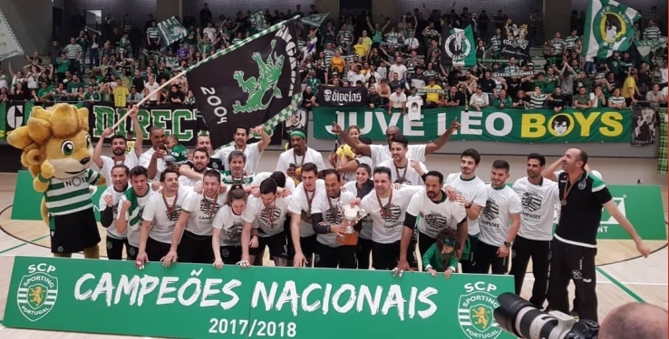 Sporting Clube Portugal Campeão Nacional Divisão Elite 2018