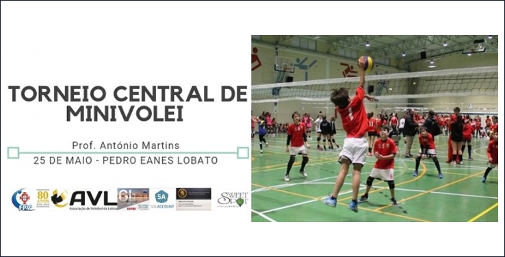 Torneio Central de Minivoleibol no sábado