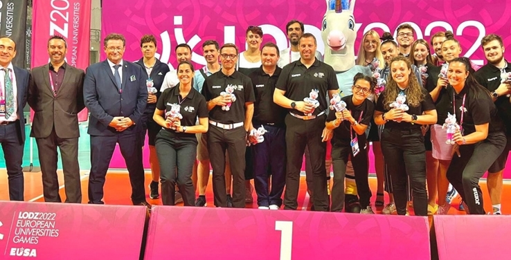 Arbitragem portuguesa nos EUG Games 2022