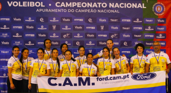 Cadetes B do Cascais Volley4all são Vice-Campeãs Nacionais